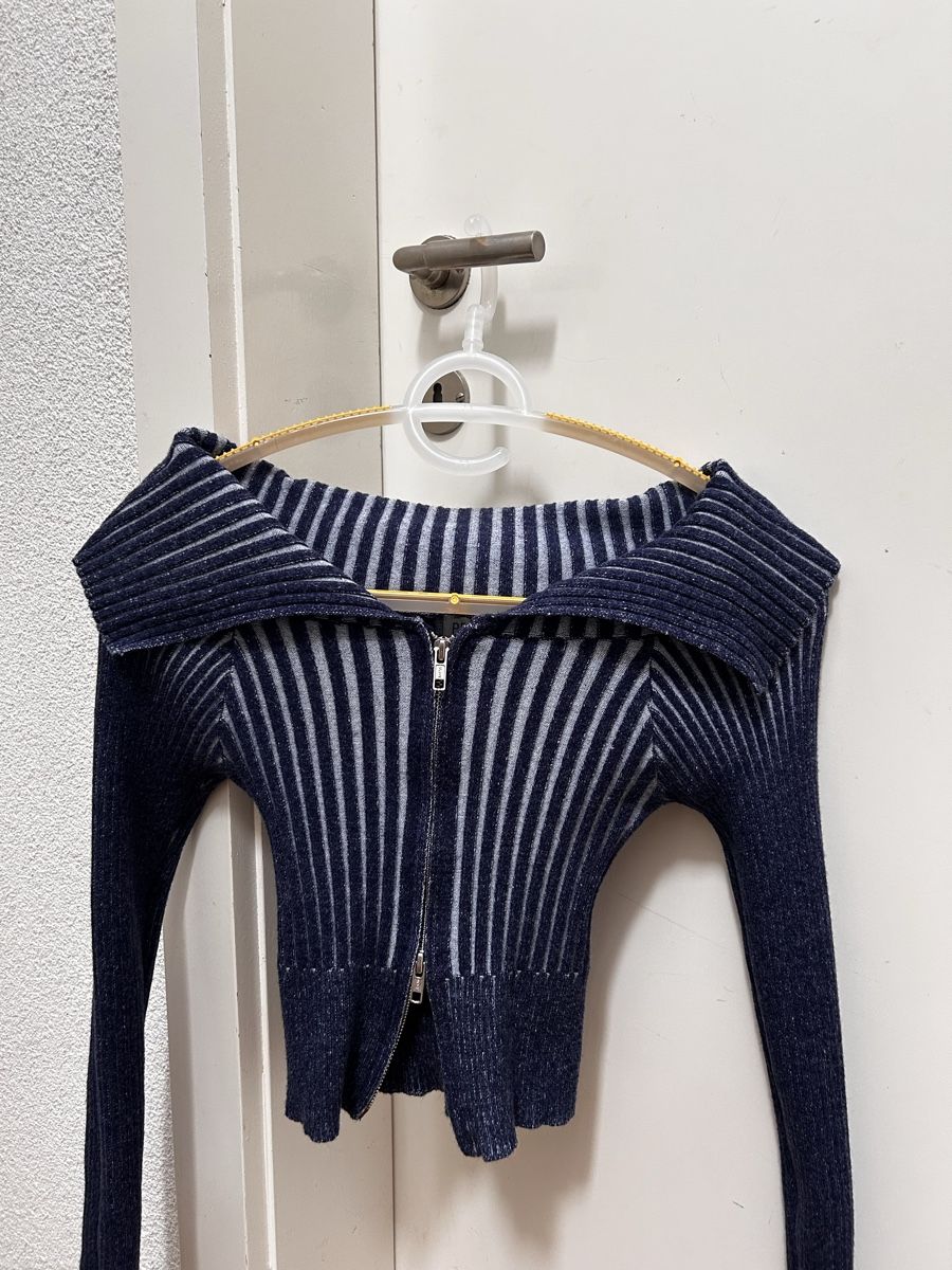 Maglioni & Felpe:  Strickjacke Streifen Blau – Nuovo (secondo la descrizione) da Teufen ZH venduto da jas_8yhh