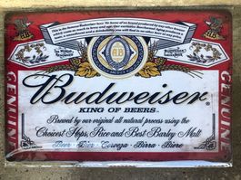 Budweiser beer bier werbung reklame classic getränk