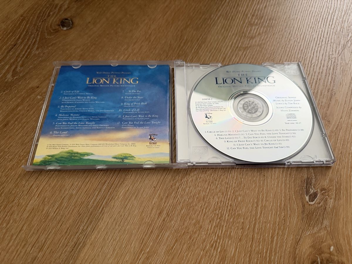 CDs: The Lion King CD – Gebraucht aus Ettingen von robbenlos 2