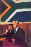 Politik, Nelson Mandela, Staatsmann, Südafrika, 1994