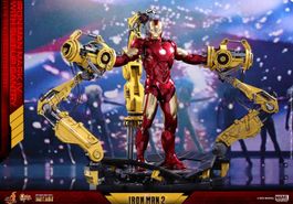 Hot Toys Mms462d22 1/6 Iron Man 2 Mk4&Platform Deluxe Ver.