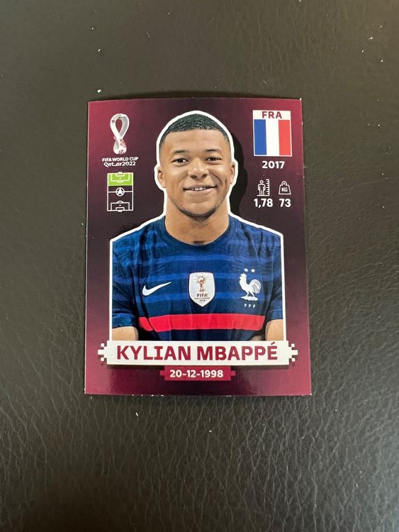 Panini 2022 Qatar Mbappe Fra 19 Kaufen Auf Ricardo