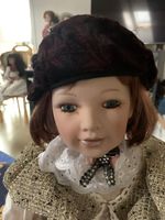 Schöne Vintage Sammlerpuppe 50cm