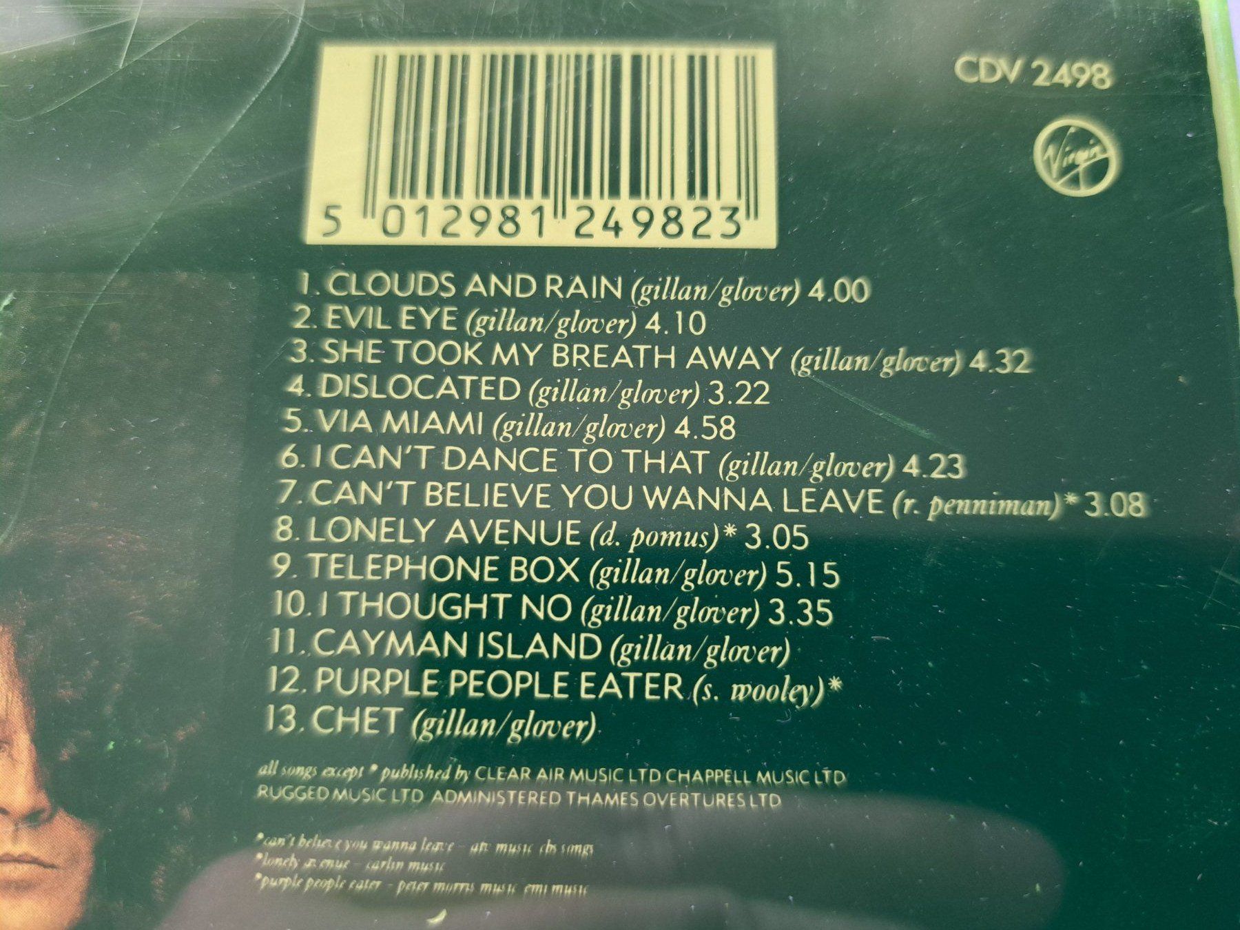 CDs: CD Gillan & Glover – Accidentally On Purpose – D'occasion à Pully par bro_n52j 2