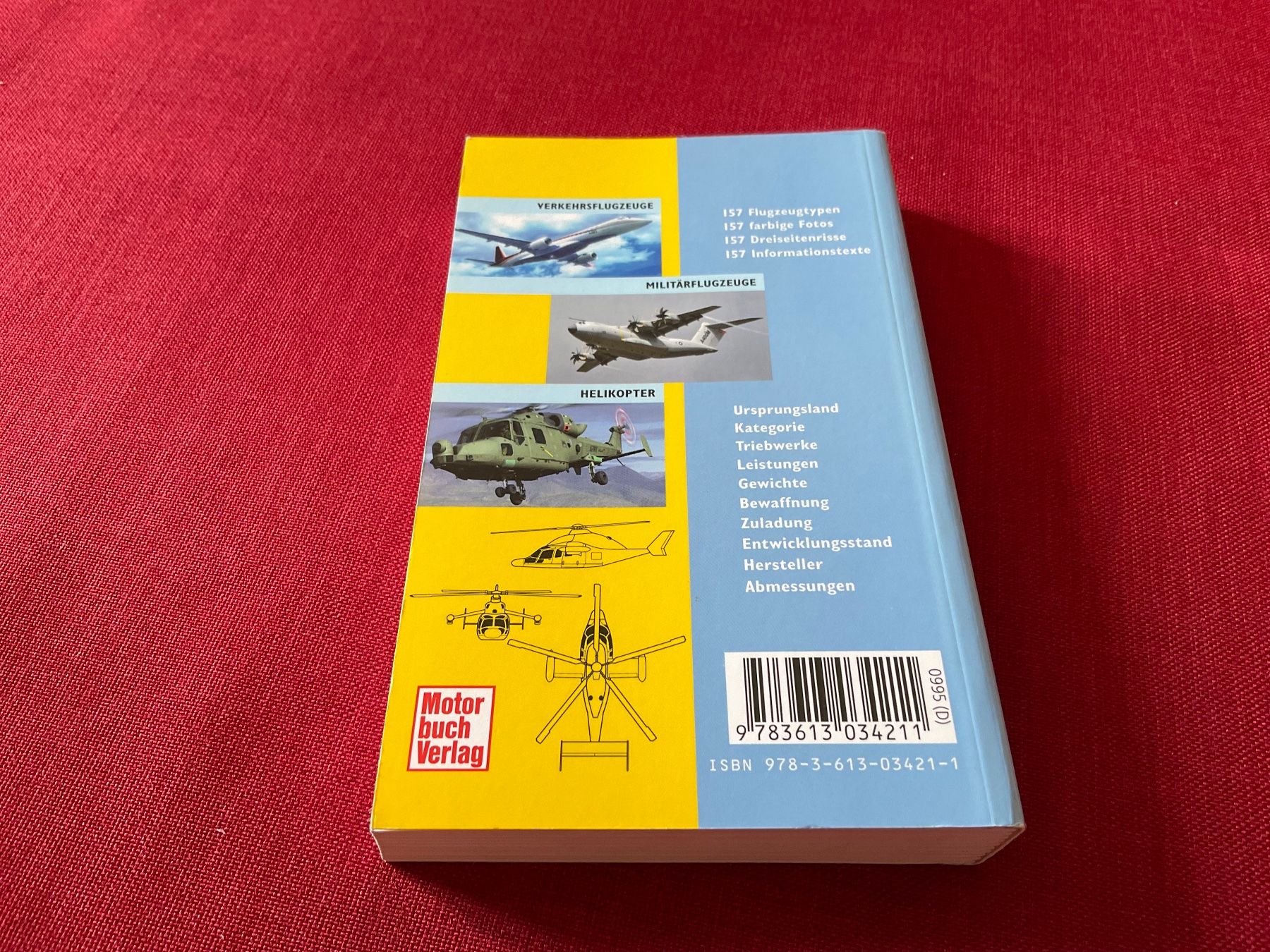 Libri: Flugzeuge der Welt,  Claudio Müller, 2012 – Usato da Lugano venduto da Persepolis 2