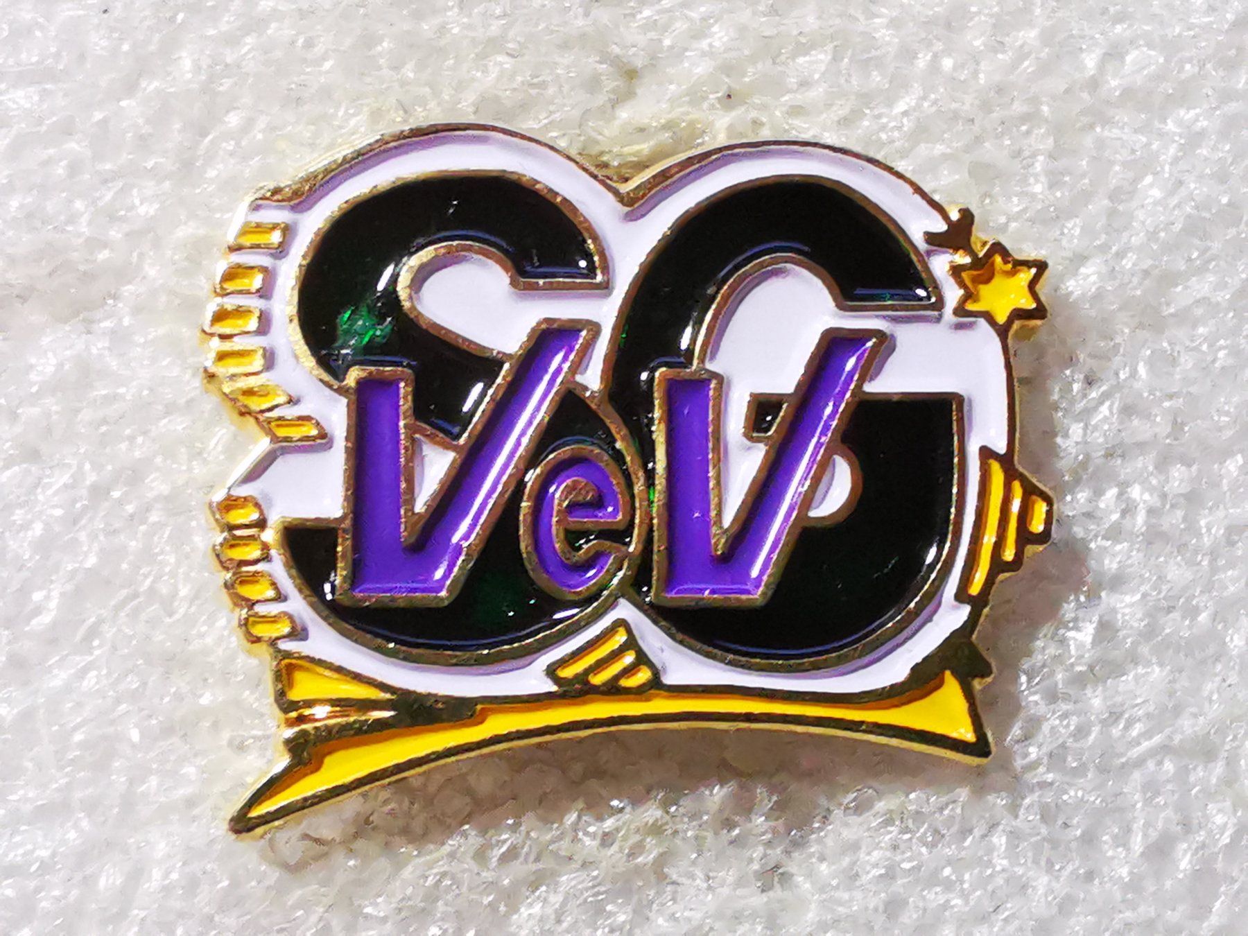 Placchette & Badge: Ansteckpin 122: SEG VeV – Usato da Oppligen venduto da Pin-Fall-Shop