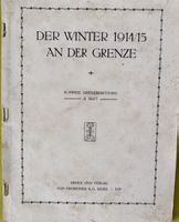 Buch Der Winter 1914-15 an der Grenze, 2. Heft, 1915