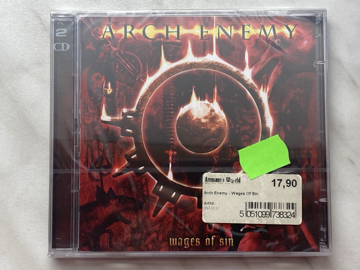 CD: Arch Enemy - Wages of Sin 2 CD – Nuovo e nell'imballaggio originale da Aigle venduto da St_anger