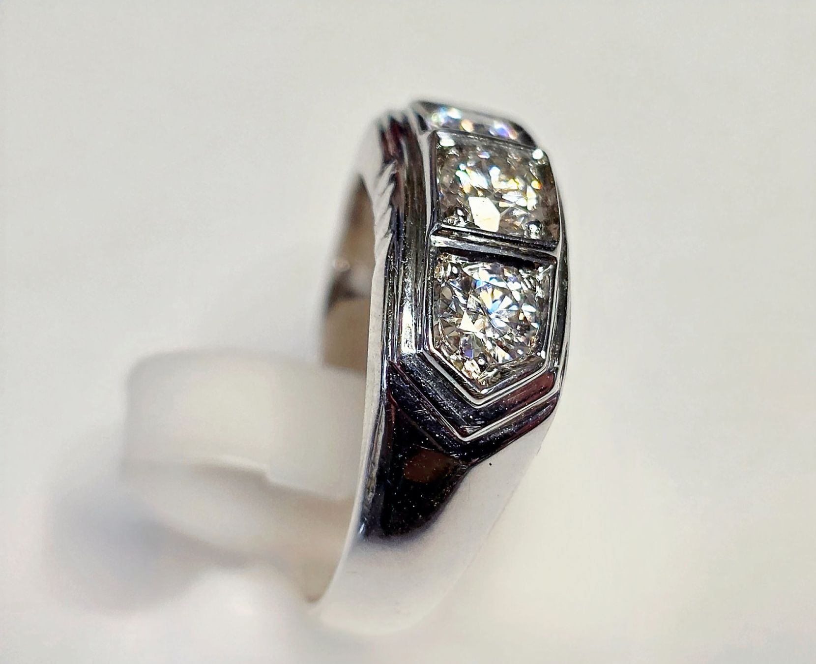 Anelli: Moissanite Fingerring – Nuovo (secondo la descrizione) da Zürich venduto da ben_mn5h 5