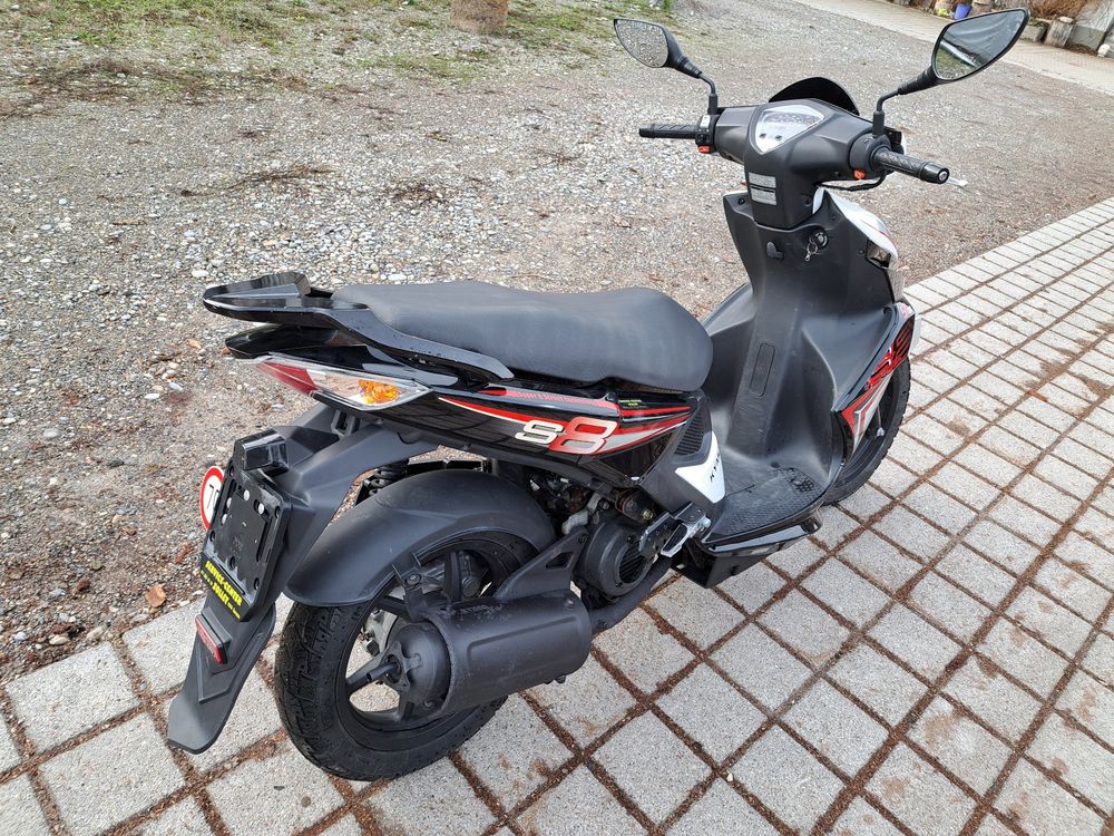 Kymco Super 8 2Takt 50ccm Roller Scooter 70km/h (Gebraucht) in Hallau ...