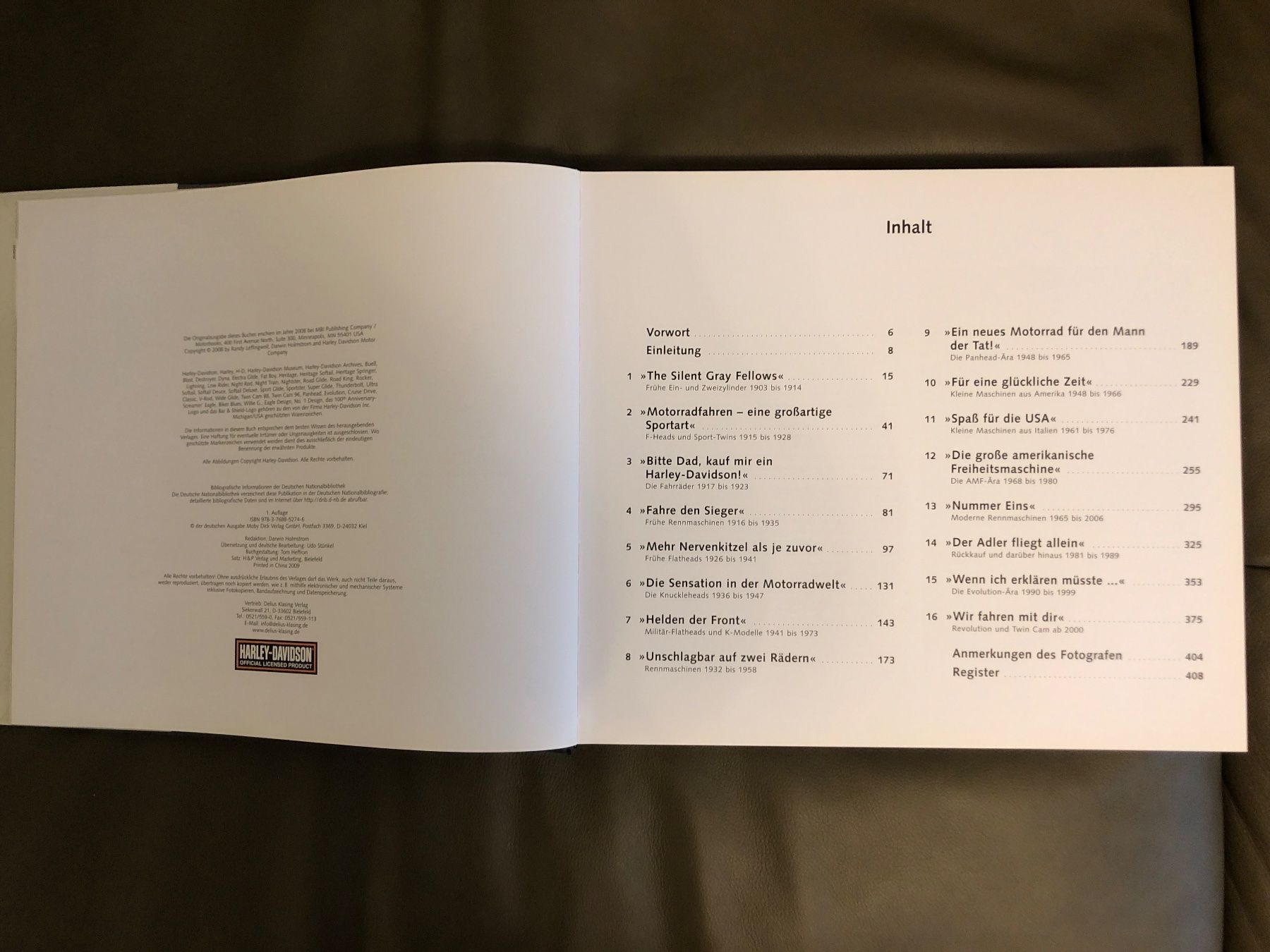 Bücher: Buch The Harley Davidson Motor Co. Archiv Kollektion – Gebraucht aus Nunningen von anclaudia 1