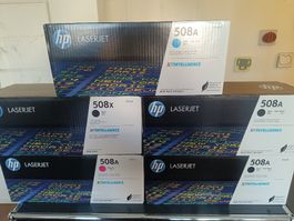 Original HP LaserJet 508  Tonerkartuschen, Druckerpatronen