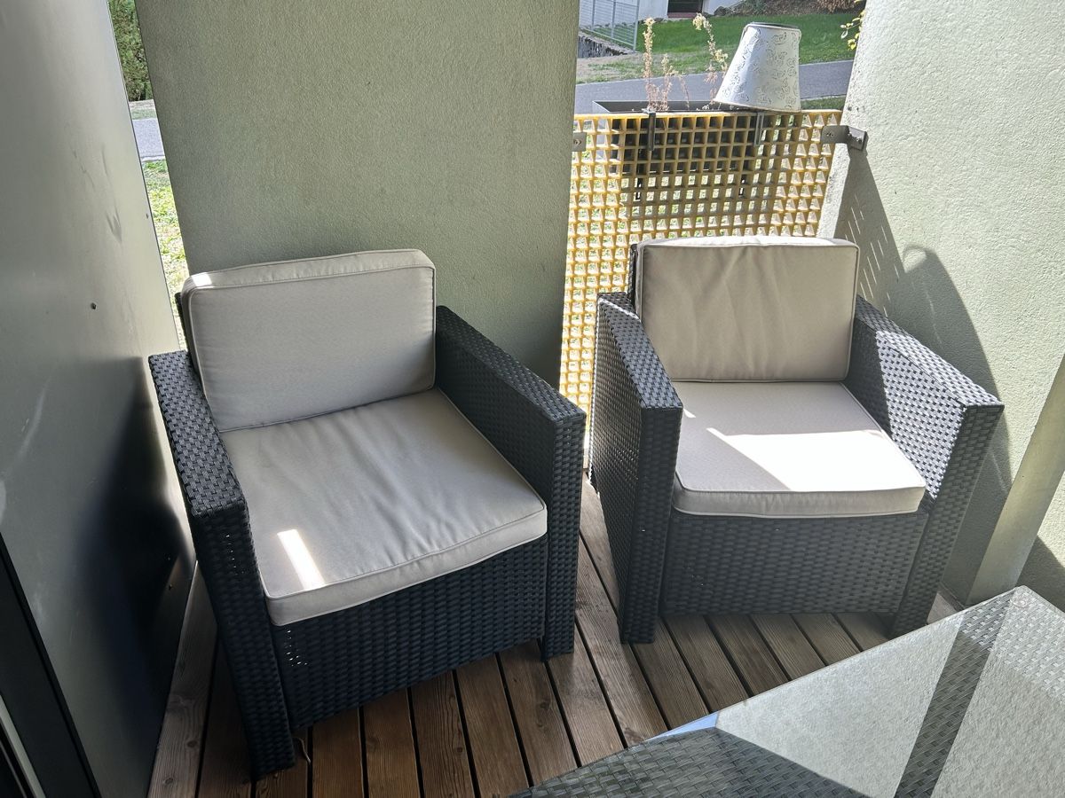 Sessel: Lounge aus Polyrattan – Gebraucht aus Zollikofen von LaLitz 1