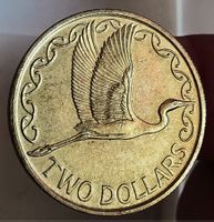 NEUSEELAND 2 DOLLARS 1990