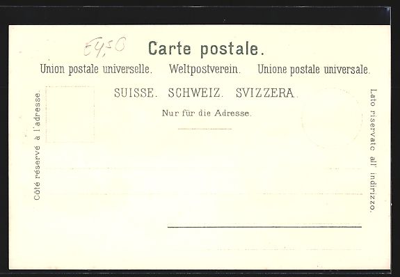 Cartoline postali: Litho Zürich, Dolder, Gaststätte Waldh – Usato da Berlin venduto da bartko-reher 1