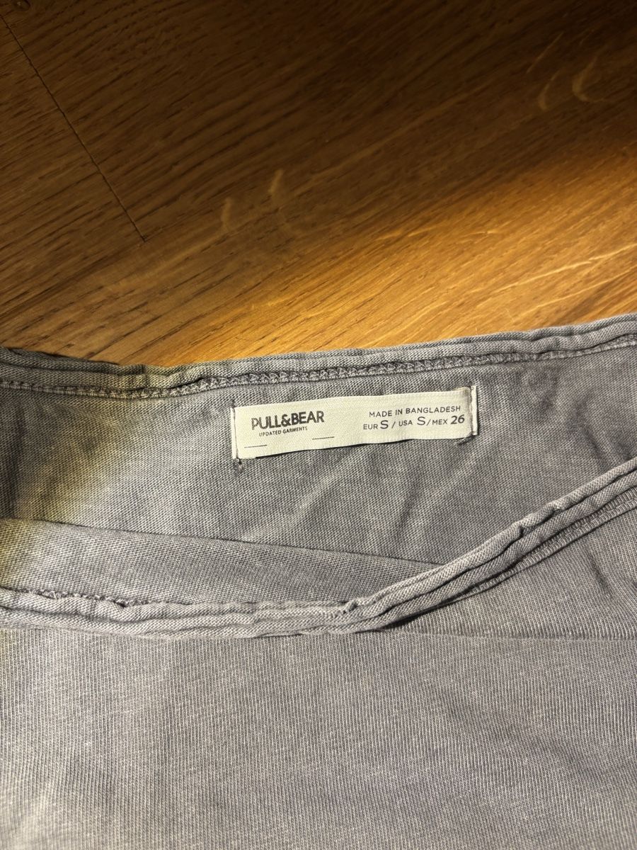 Pull&Bear T-shirt: PULL&BEAR grey long sleeve – Nuovo (secondo la descrizione) da Lavigny venduto da bea_26wd 2