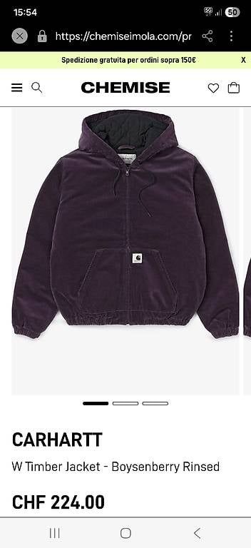 Giacche: Damen Winterjacke von Carhartt – Usato da Grünenmatt venduto da LS91
