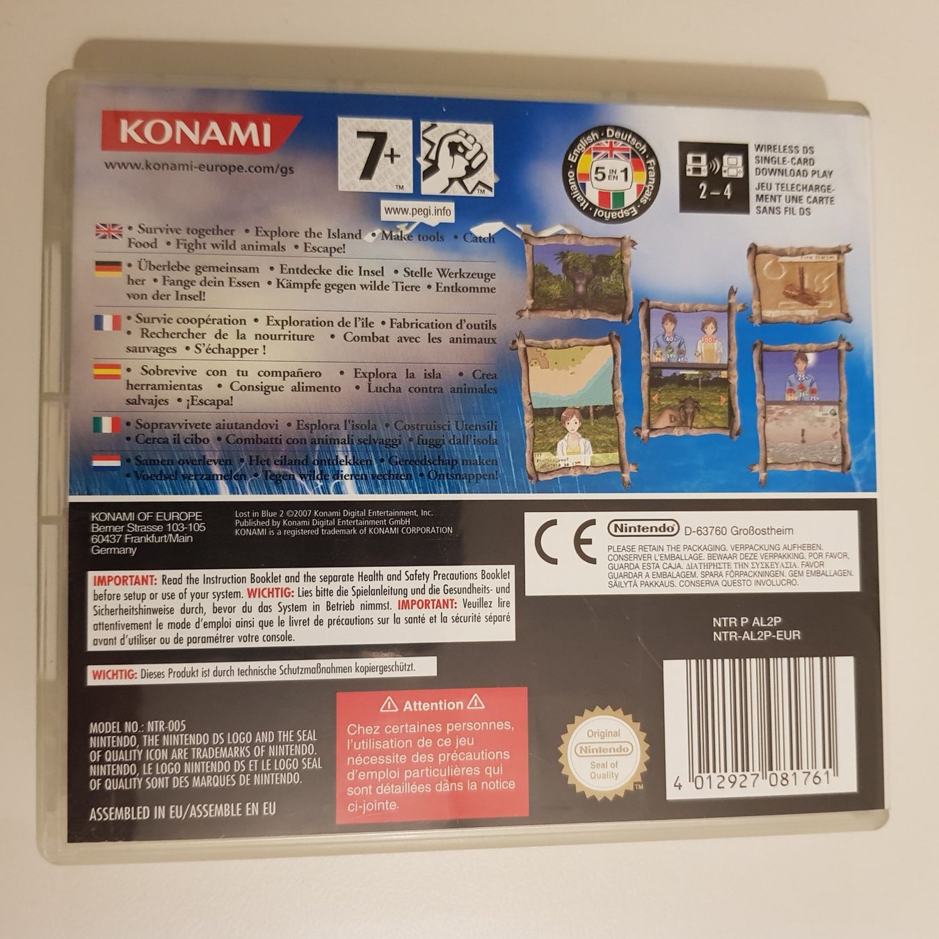 Nintendo Giochi: Lost in Blue 2 /DS – Usato da Münchenstein venduto da 2DGames 1