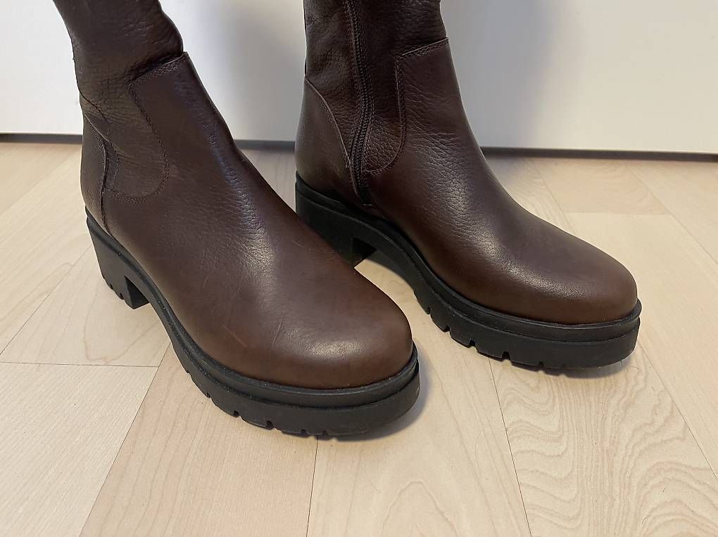 Damenschuhe: Handgemachte Lederstiefel 38 – Neu (gemäss Beschreibung) aus Bonstetten von david_87 1