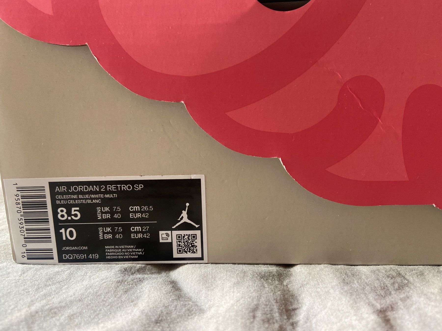 Jordan Scarpe da uomo: TENNIS MICHAEL JORDAN 2 & RETRO SP – Nuovo e nell'imballaggio originale da Morgins venduto da lio_fgf5 1