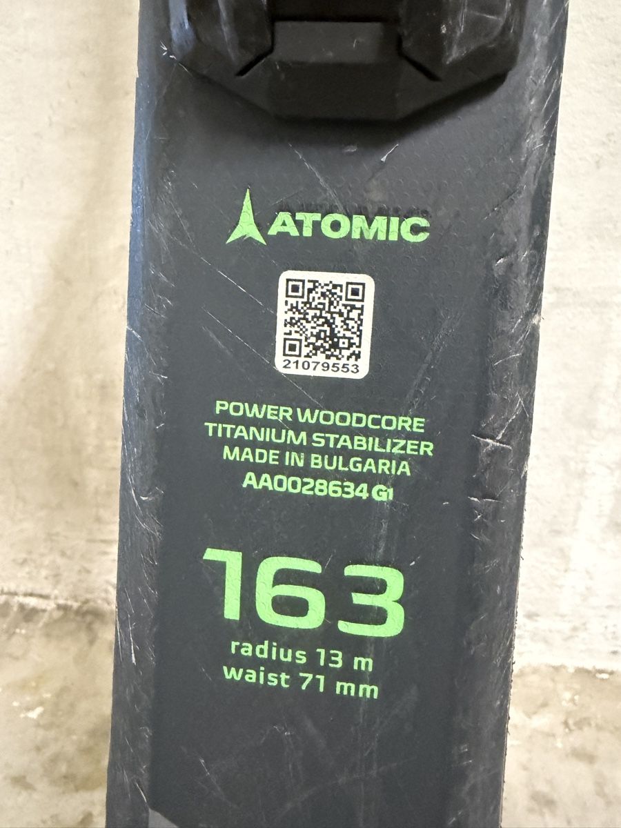 Atomic Sci: Atomic Redster XT 163 cm Ski Set mit Bindung – Usato da Thalwil venduto da rozzan 1
