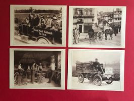 Karte Karten Vintage Neujahrskarten von Verkehrshaus Luzern