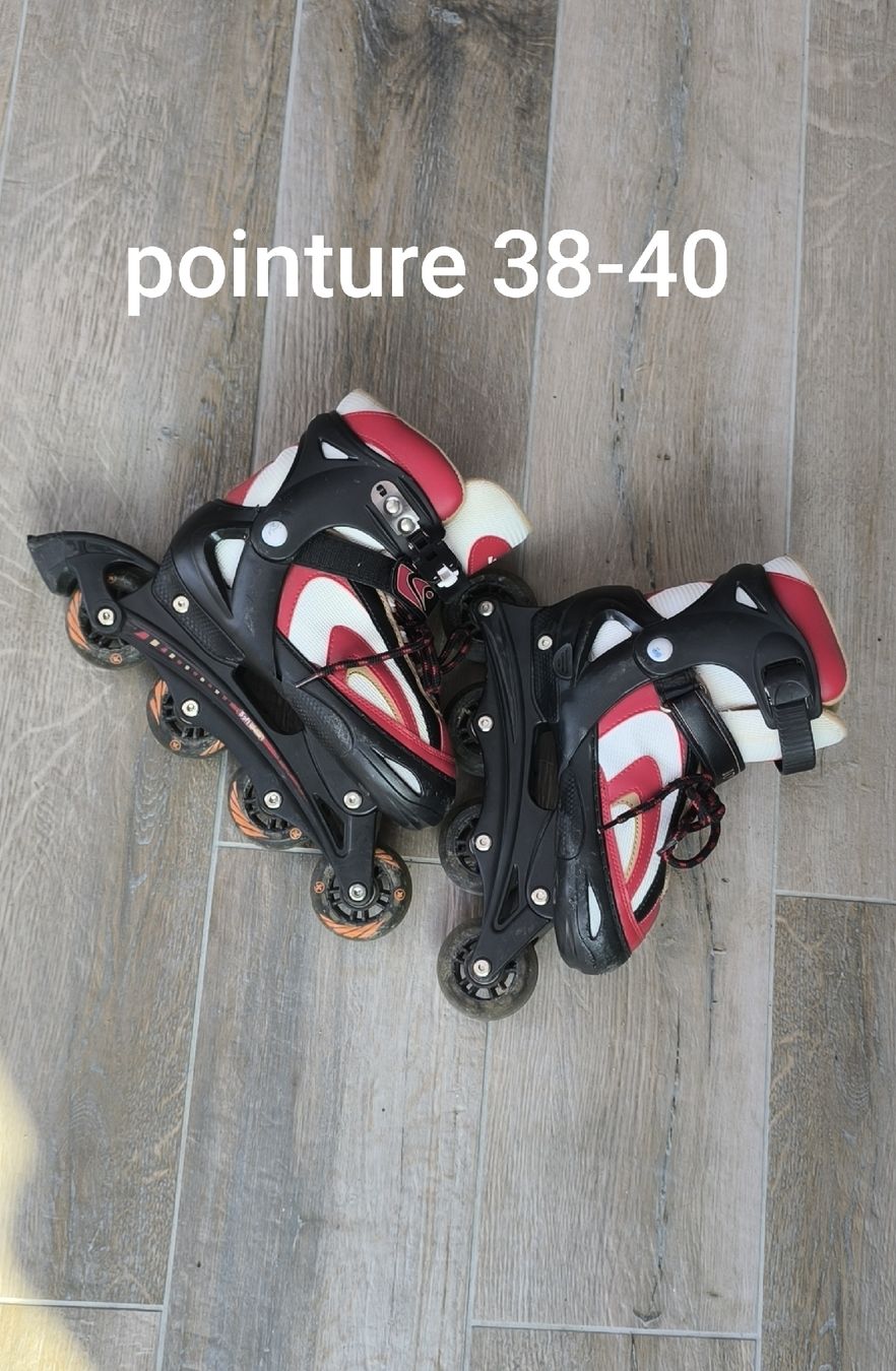Inline-Skating & Rollschuhe: Rollers réglables 38-40 – Gebraucht aus Arnex-sur-Orbe von mbdaso