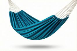 Fabric Hammock for 2 Pers. XL - Handwoven - Shades of Green