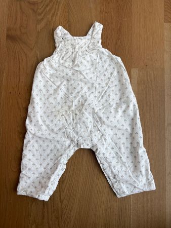 Petit Bateau Baby Latzhose Blumenmuster Grösse 68
