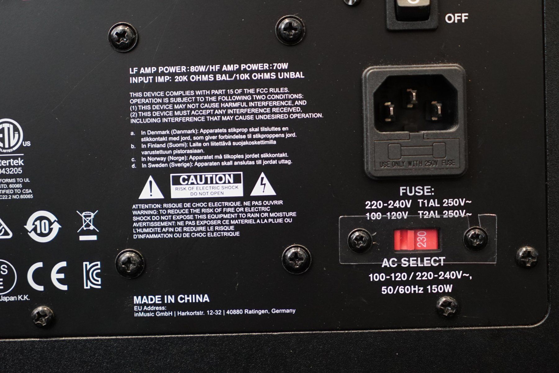 M-Audio Casse acustiche: M-Audio Bx8 D3 Studiomonitoren 2.stk – Usato da Ortschwaben venduto da Musictrade 5
