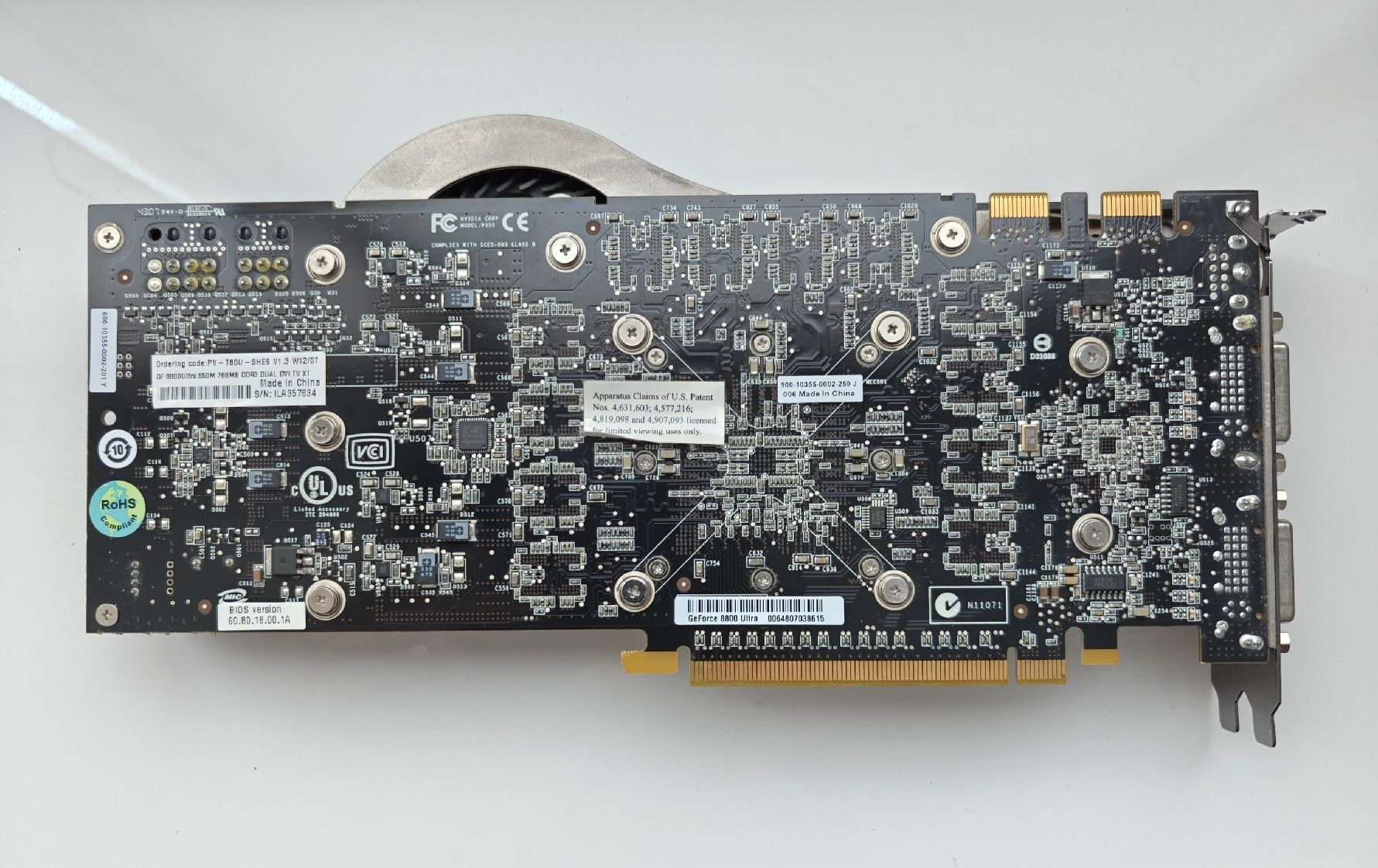 Nvidia Schede grafiche: Nvidia GeForce 8800 Ultra 768MB DDR3 – Usato da Erstfeld venduto da Bini-CH 3