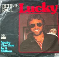 Vinyl Single Bernie Paul - Lucky