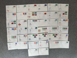 Schweiz - 38x FDC  1961-1966