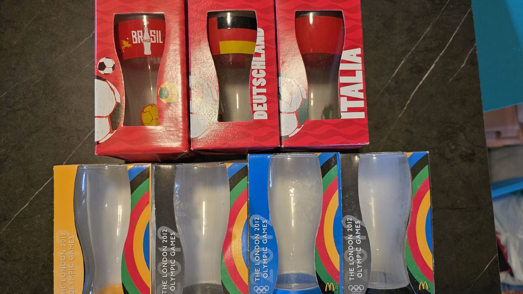 Coca-Cola Gläser: Lot Coca Cola+Bouteilles collector + verres – Neu (gemäss Beschreibung) aus Troistorrents von maoline99 9