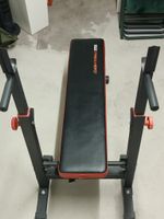 Hantelbank TrainHard Schwarz Rot Gebraucht