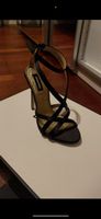 Dsquared2 Sandalen Schwarz Gold High Heels Sommer Gr.37