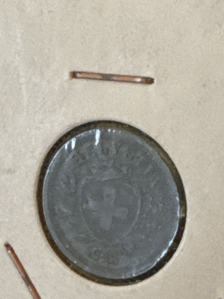 Tutti le monete: Pièce 1 centimes Suisse 1945 état usagé – Usato da Lausanne venduto da theodorbagwell 1