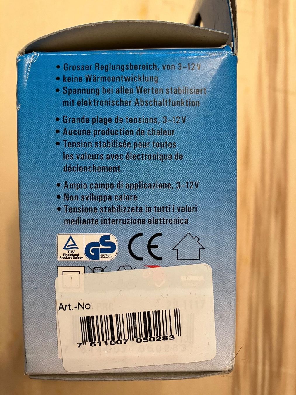 Elektronikbauteile: Regulierbares Netzgerät 1500 mA – Neu (gemäss Beschreibung) aus Aarau von uni_cb66 1