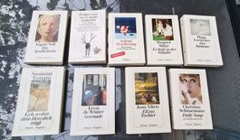9  Bücher Diogenes Bücher div. Autoren 1988 - 2013