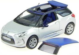 CITROEN C3 CABRIO 2013 SILBER/BLAU 1:43 NOREV