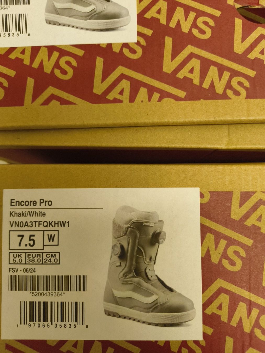 Vans Scarpe da donna: Vans Encore Pro Snowboard Boots Gr. 38 – Nuovo e nell'imballaggio originale da Uitikon Waldegg venduto da PJLS1 5