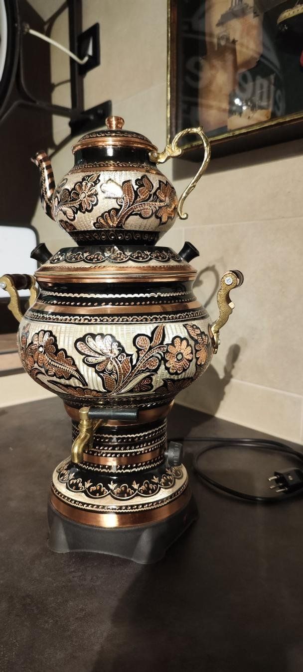 Bollitori: Teekocher Türkischer Semaver – Nuovo (secondo la descrizione) da Rubigen venduto da HEIDA_82 1