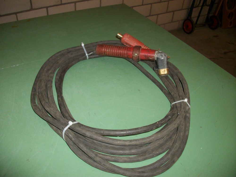 300 Amp Elektrodenhalter – Mit 25mm² Kabel (4 M), Für MMA/ARC Schweißen, Zangenelektrodenklemme Aus Messing