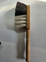Ziegenhaar Staubbürste, Holzgriff, Neuwertig!