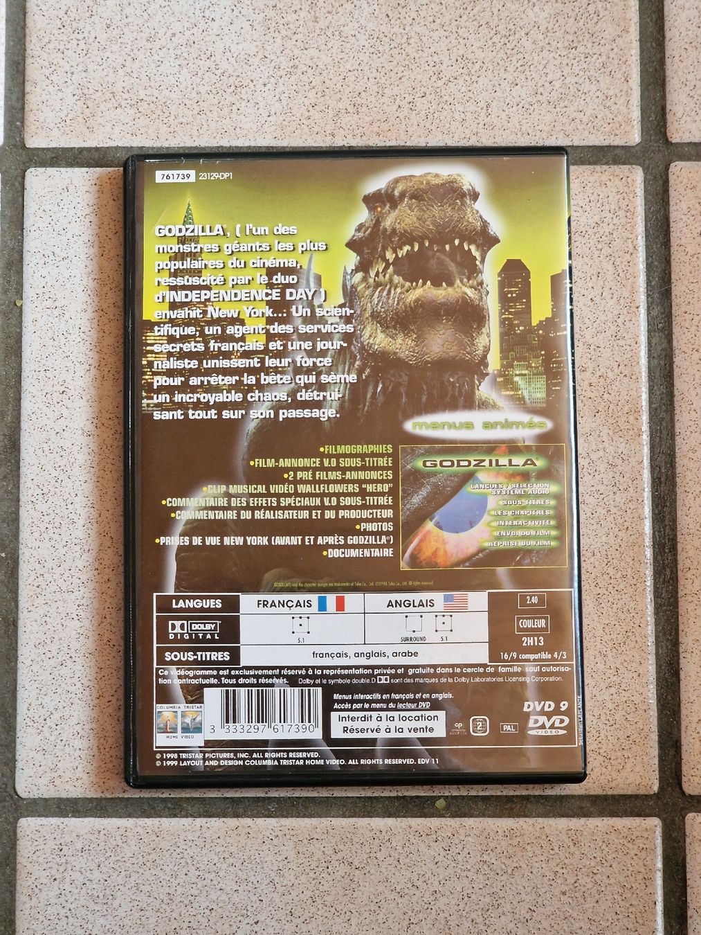 Tutti i DVDs: DVD Godzilla VF/EN – Usato da Echallens venduto da mal_z665 1