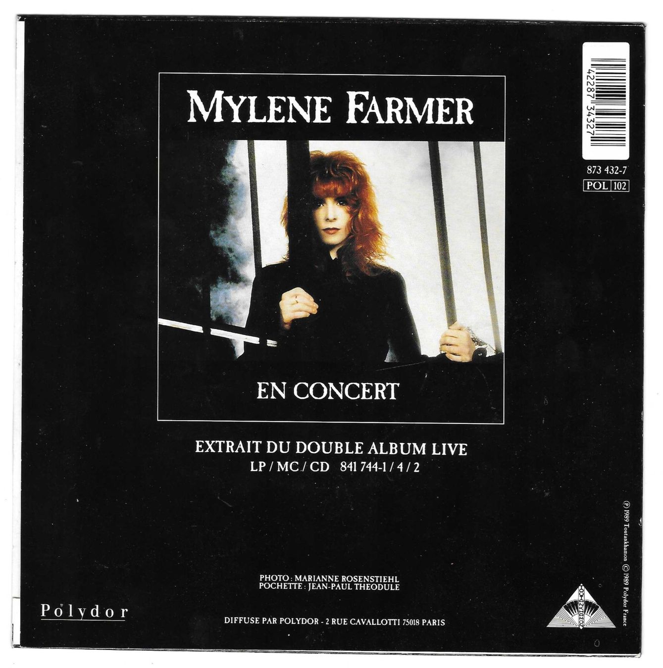 Dischi in vinile: MYLENE FARMER  -  ALLAN LIVE – Usato da Bex venduto da Giorgiob 1