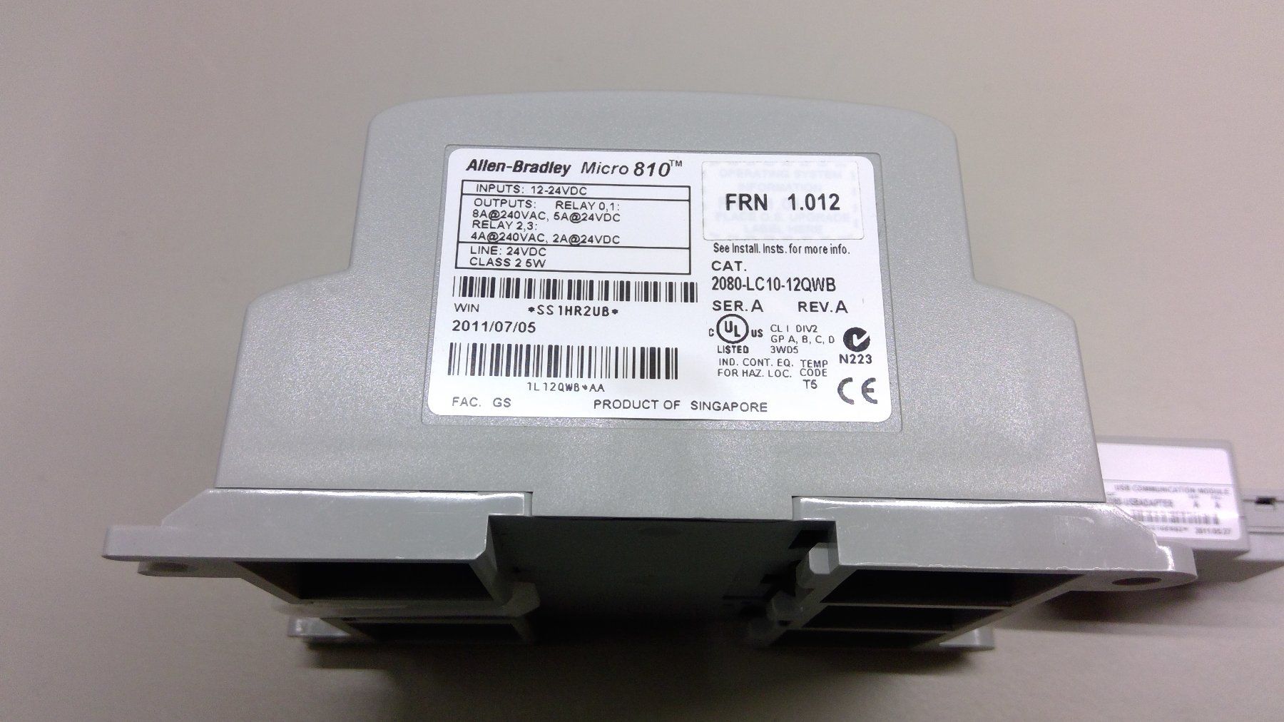 Componenti elettronici: Allen-Bradley Micro 810 SPS – Nuovo (secondo la descrizione) da Jenaz venduto da Speedy350 1