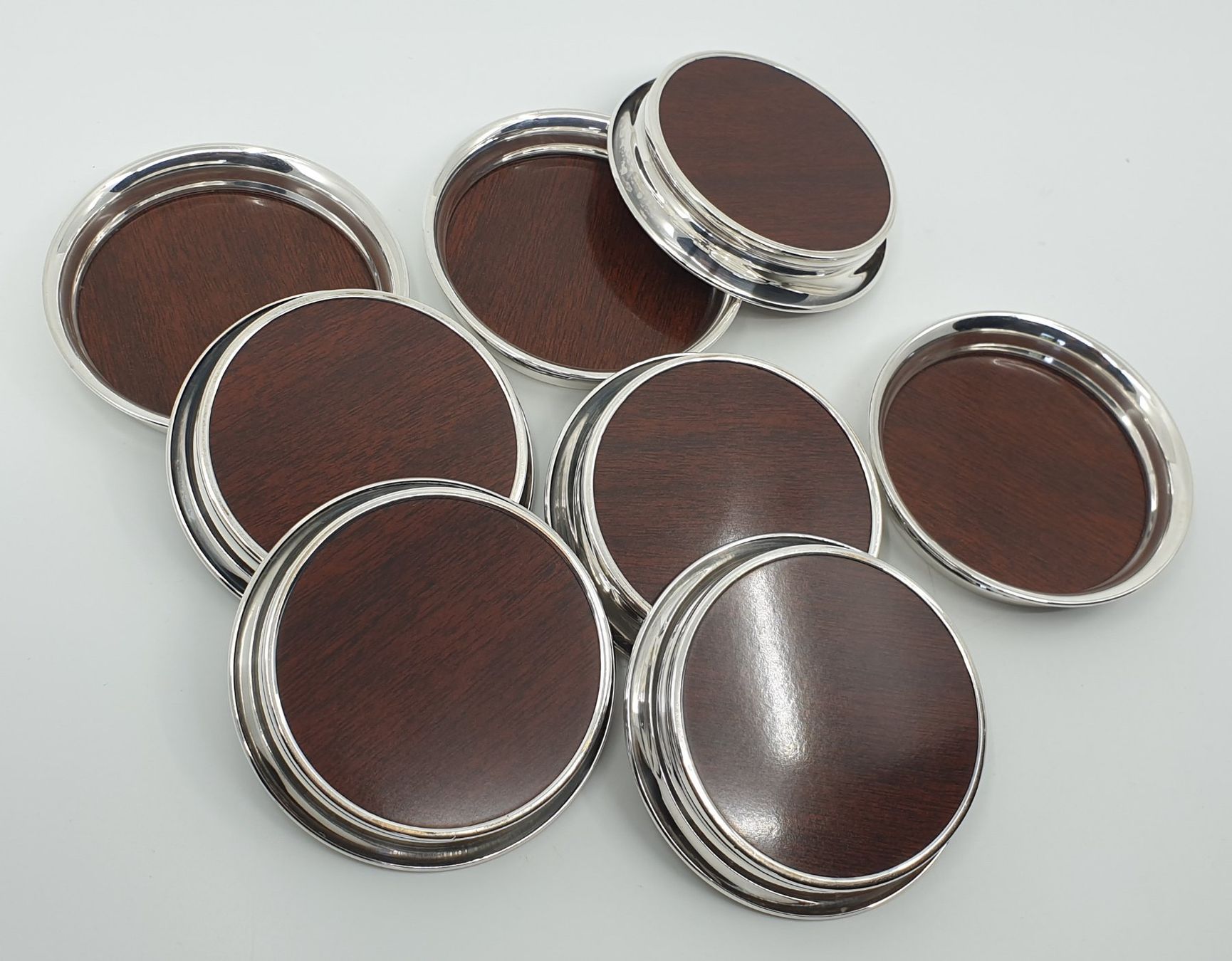 Sottobicchieri: 8 Mid Century Glasuntersetzer – Usato da Emmen venduto da magelan 4