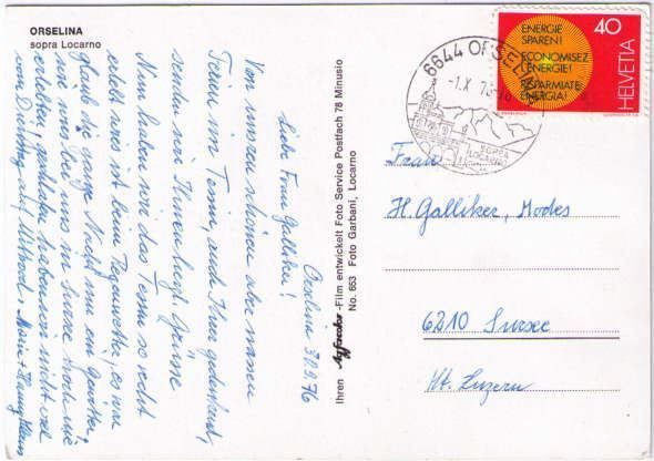 Cartes postales: Orselina - 4 Bild AK – D'occasion à Binningen par Mountainrider 1