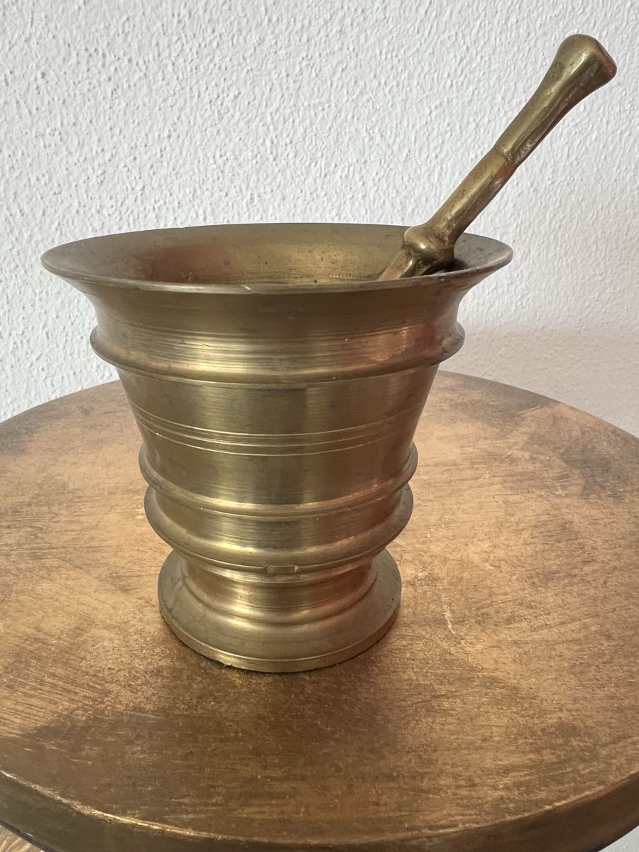 Altro per cucinare: Mörser Messing mit Stöpfsel – Usato da Kriens venduto da Renggi70